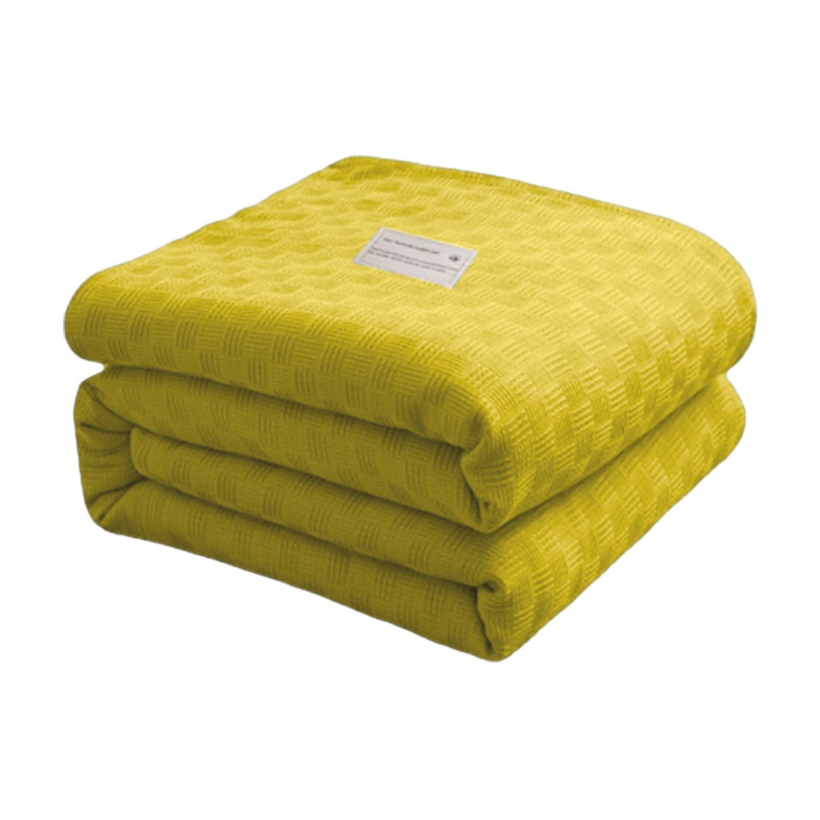 59x39" 100% Cottons Blanket, Soft and Breathable Bed Blanket, Multi-functional Bed Blanket for All Season, Machines Washable Bed Couch for Home Living Room — image 2