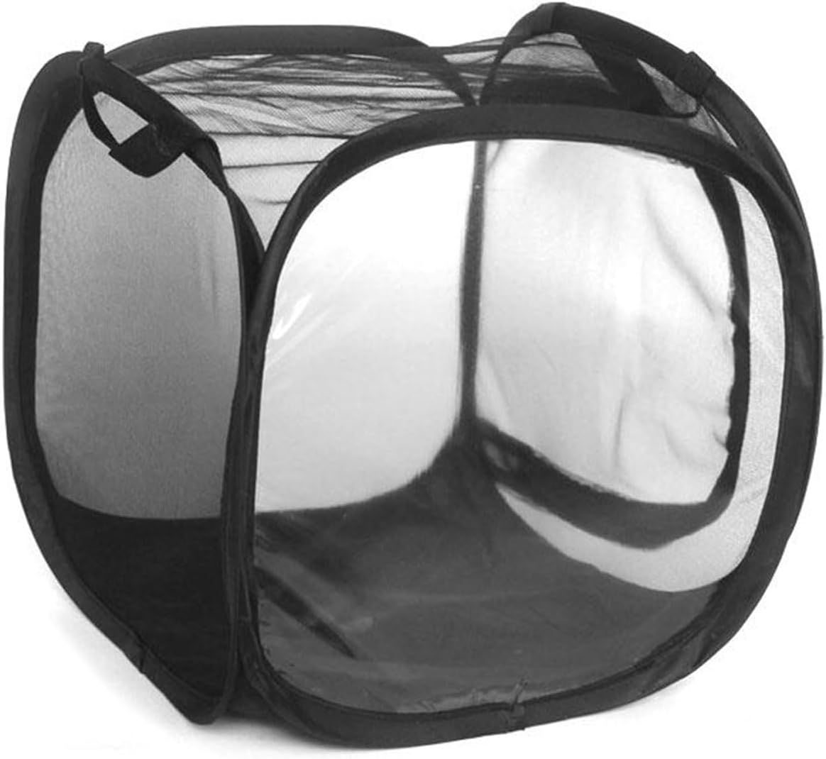 Butterfly Net Enclosure Butterfly Habitat Cage Caterpillar Habitat Butterfly Enclosure Mesh,Cage for Caterpillars Live Butterfly Outdoor Mesh Plant Enclosure