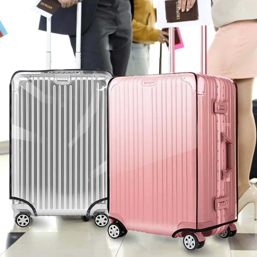 Transparent Protective Case for Suitcase, Waterproof Dustproof Durable Extra Thick, Compatible with Cabin Bags and Suitcases, 30 inch — image 2