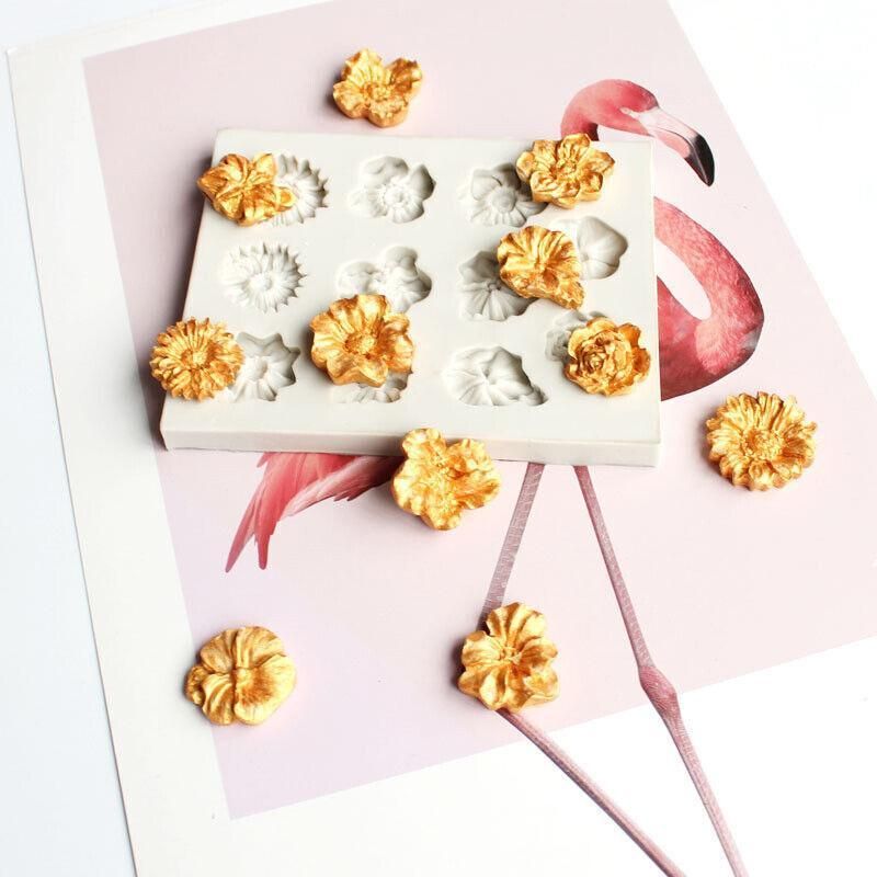 3D Silicone Flower Lace Fondant Mould Cake Border Decor Baking Mold Sugarcraftau — image 4