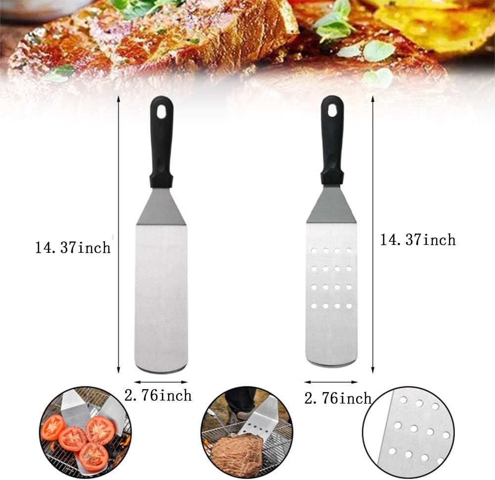 14 Piece Stainless Steel Barbecue Tool Set with Carrying Bag โ image 3