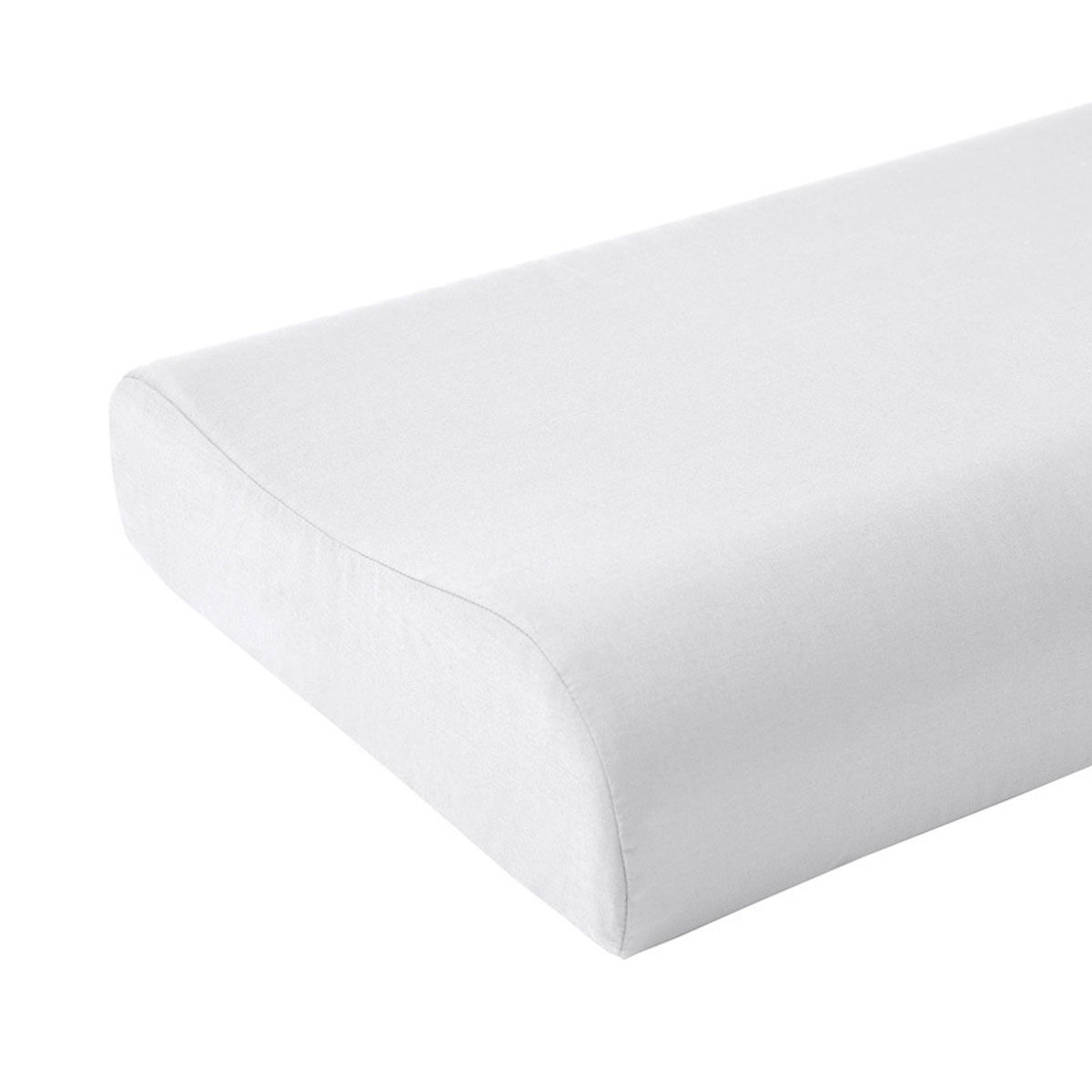 Accessorize White Cotton Rich Contour Pillowcase 40 × 60 × 12cm — image 2