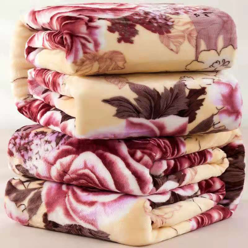 Flannel Blanket Polyester Geometric 120x200cm House of sheep 150*200cm about 1.0kg โ image 3