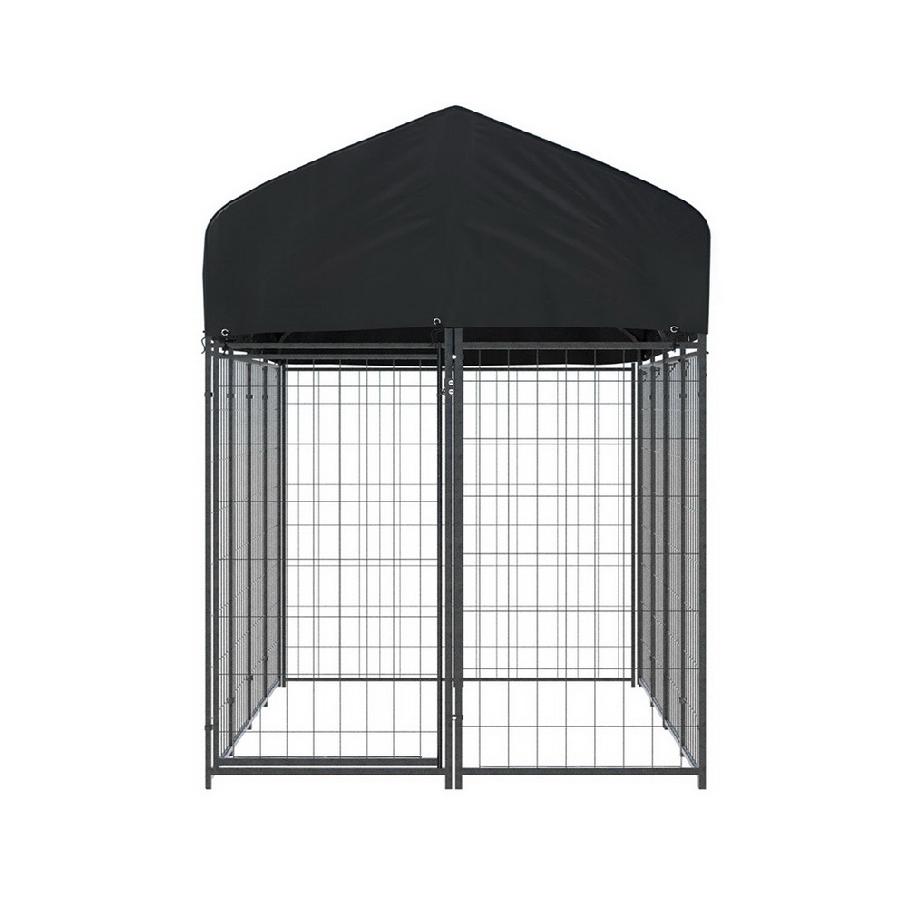 i.Pet Dog Kennel Extra Large House Outdoor Playpen Pet Puppy Metal Backyard — image 3