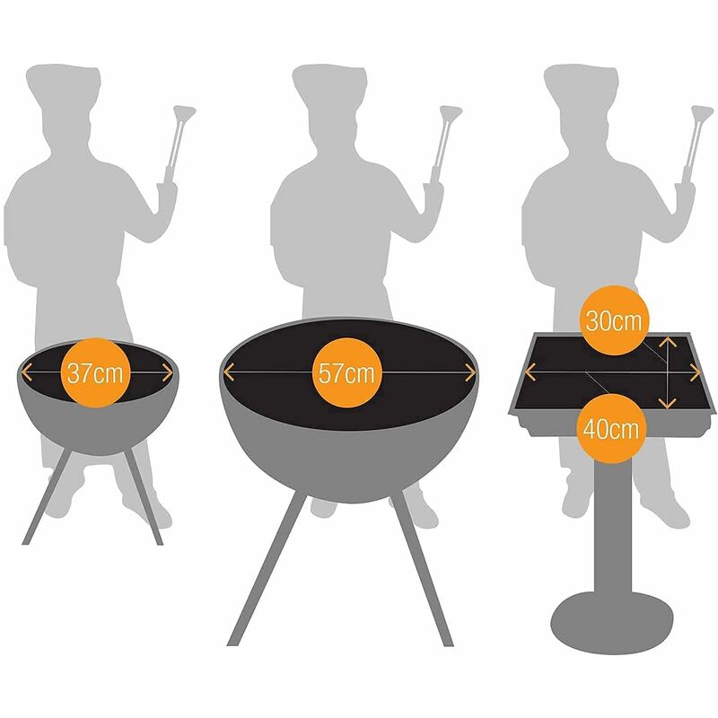 Teflon Bbq Baking Sheets (5 Pack) - Non-Stick Cooking Mat For Bbq, Grill & Oven (5X Rectangular 40 × 30Cm) — image 2
