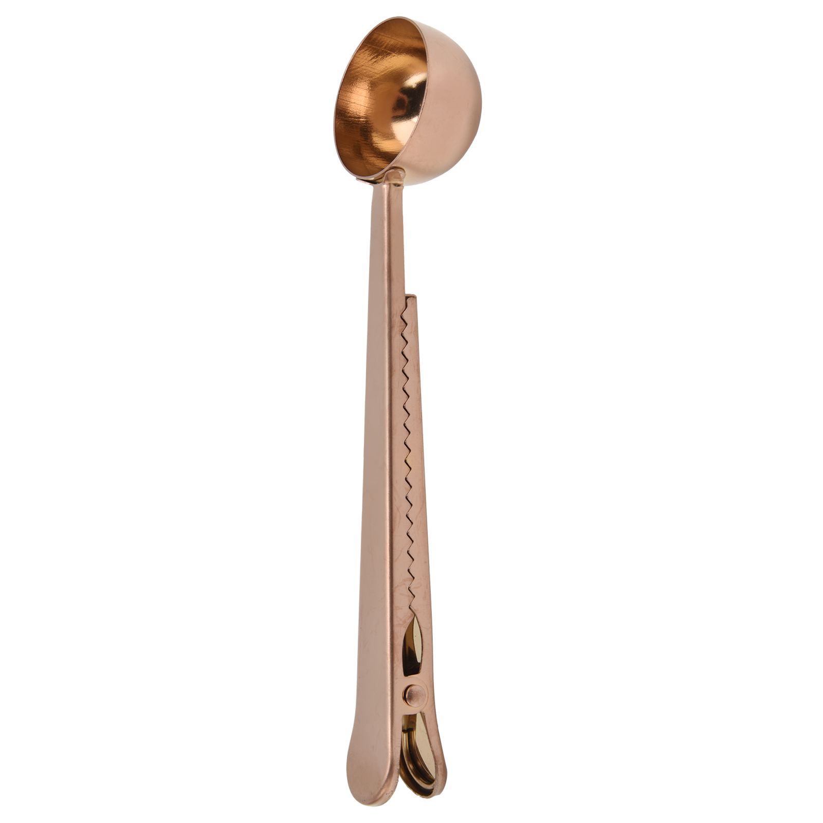 Stainless Steel Coffee Clip Spoon Multifunctional Milk Powder Measuring Spoon for HomeRose Gold โ image 3