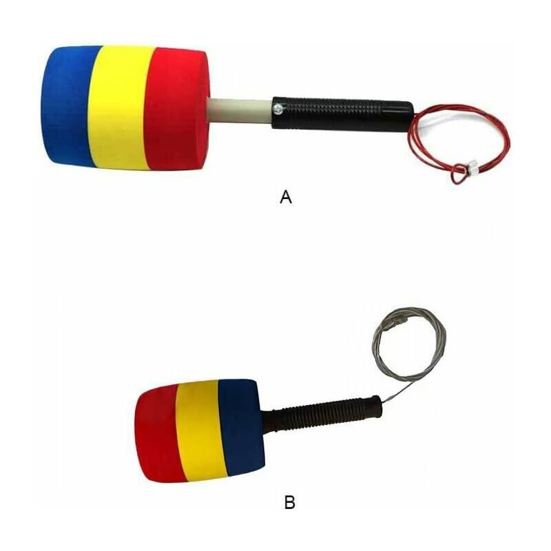 Soft Sponge Hammer Kids Game Hitting Striking Tool Non-Slip Hammers Washable Game Accessories Replacement Parts, Short โ image 4