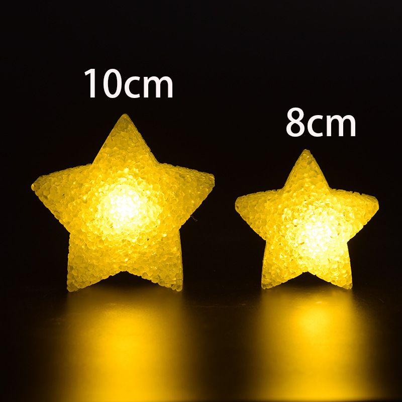 Battery Operated Night Light Star Shaped Desk Handheld Lamp for Kids, Child, Girl Gift — image 2