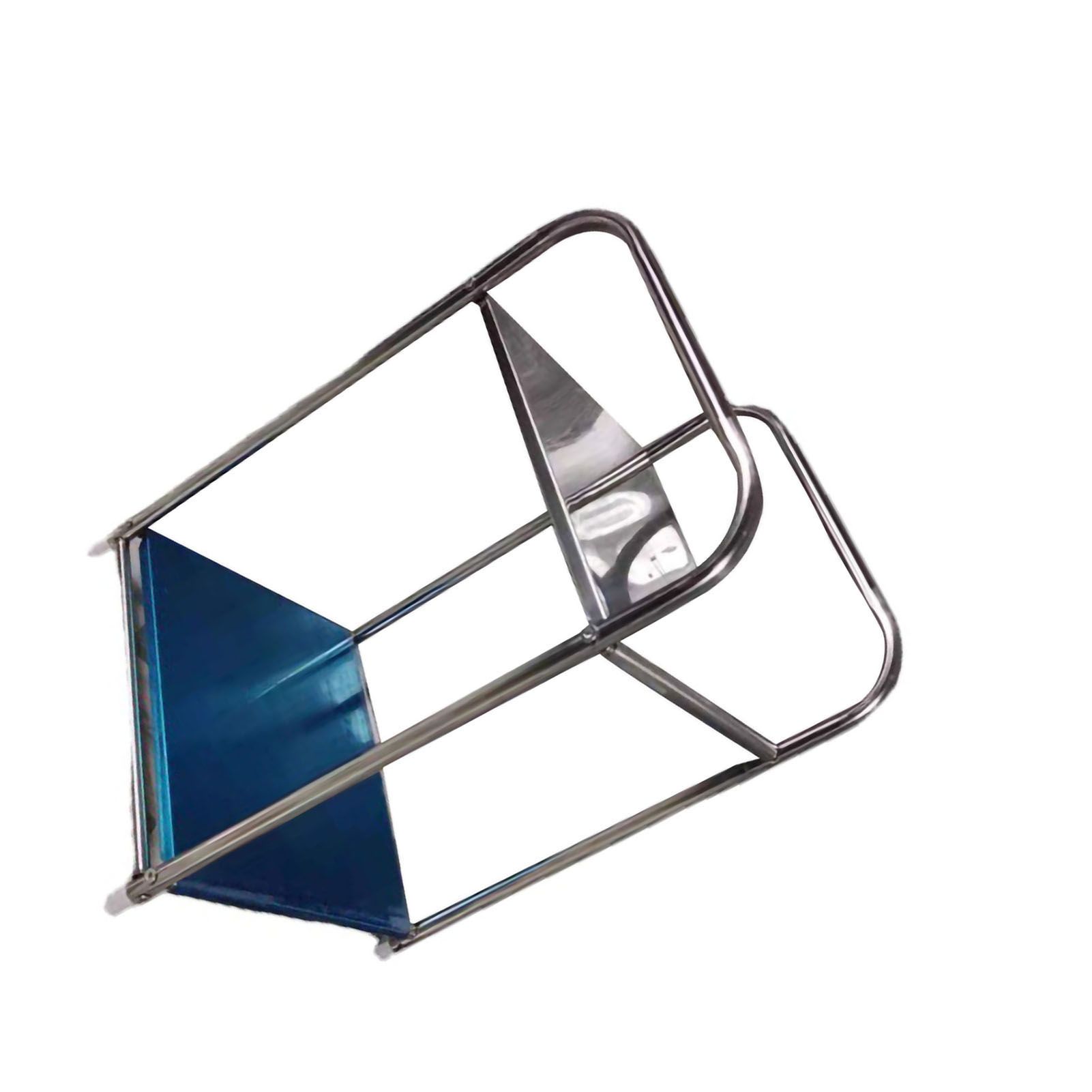 Storage Shelf Stainless Steel Heavy Duty Rack Side Shelving Table End Shelving Holder for Bathroom Bedroom Two Layers (Two Boards) โ image 2