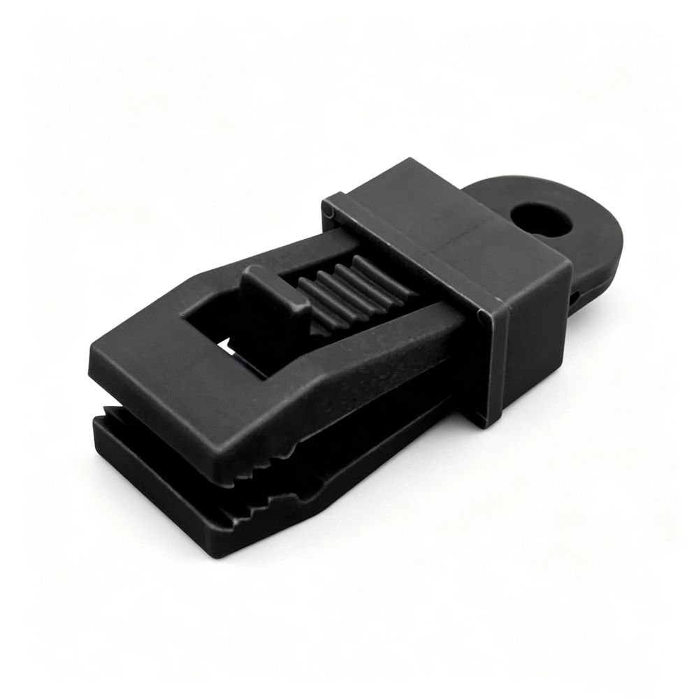 2 Pcs Tarp Clips, Heavy Duty Lock Grip, Reusable Tarp Clamps for Secures Outdoor Camping, Awnings, Car Covers
