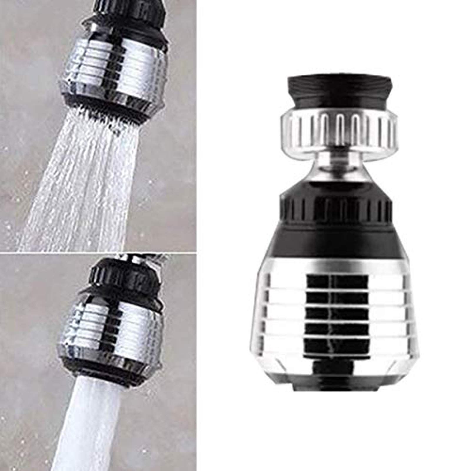 360 Degree Swivel Faucet Aerator Deluxe Water Saving Faucet Sprayer Water Saving Bubbler Pressurized Faucet Filter Kitchen Accessories — image 4