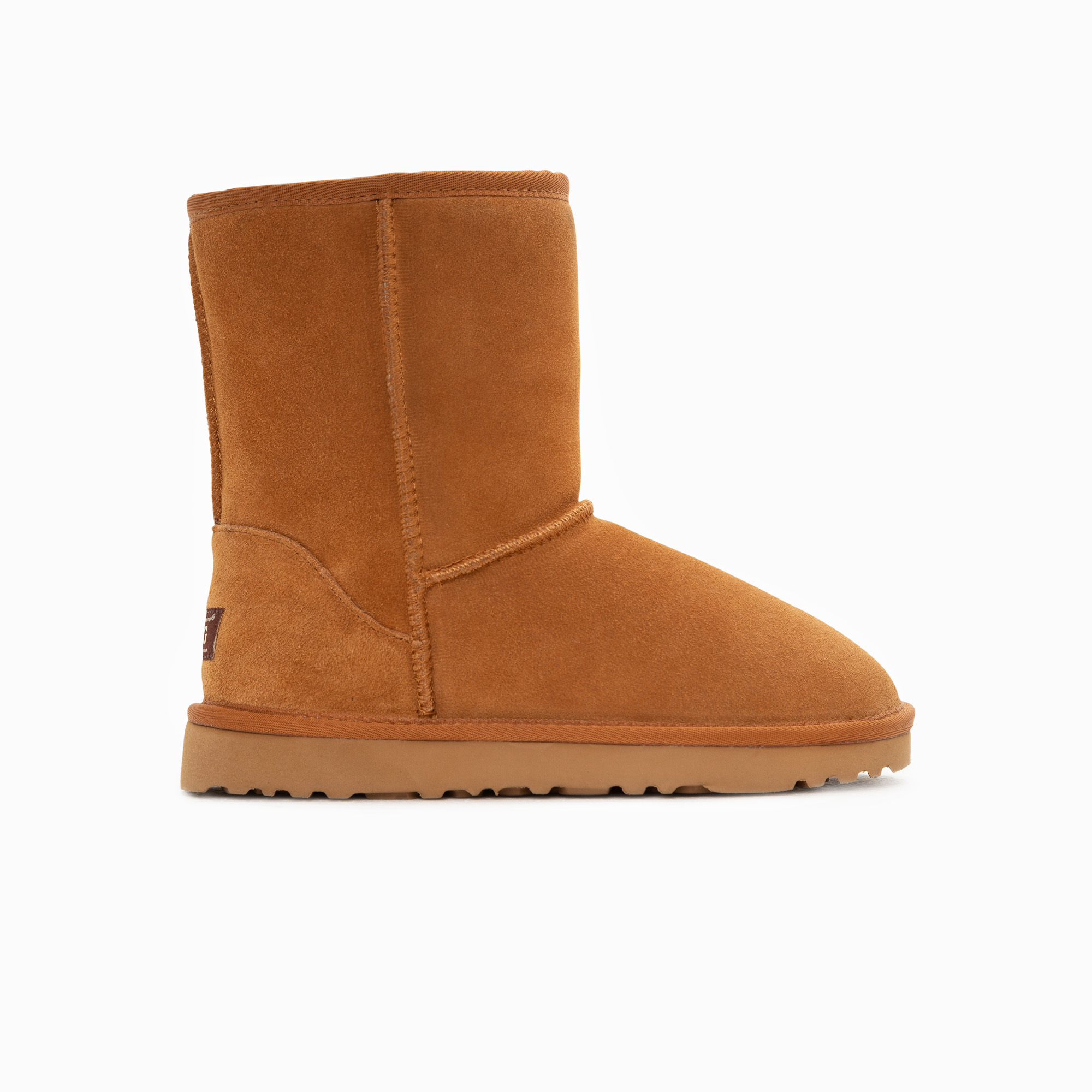 Ugg Boots Genuine Australian Sheepskin Unisex Short Classic Suede (Chestnut, EU39) — image 3