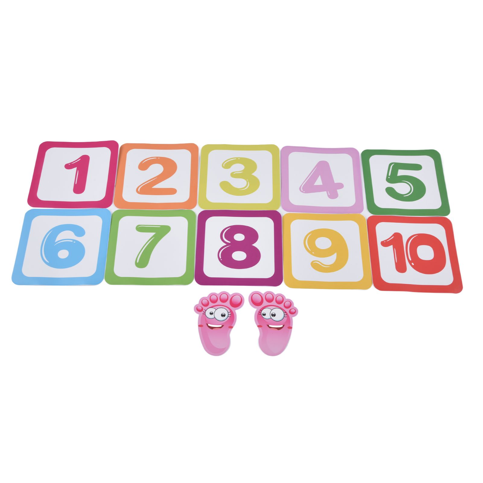 Game Floor Sticker Classic Number Environmental Protection PVC Waterproof Number Game Sticker โ image 3