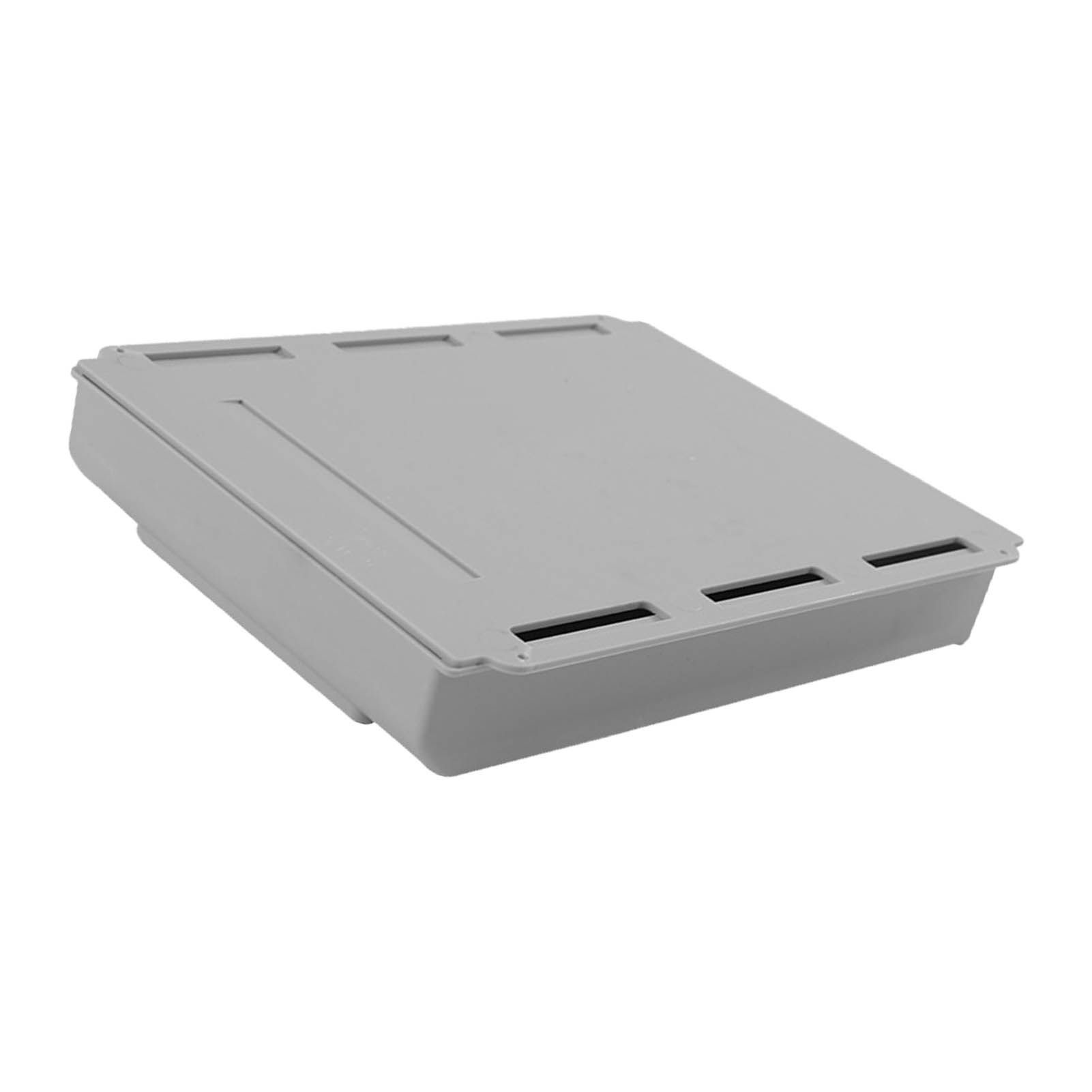 Under Desk Drawer Storage Box Security Punch Free Hidden Self Adhesive Pencil Tray Drawer for Stationery Makeup Pen Extra Large 25.5x20x4.2 / 10.0x7.9x1.7in โ image 3