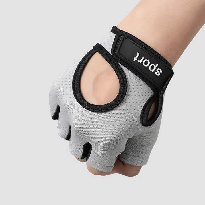 M Black Silicone Padded Workout Gloves - Non-Slip Weightlifting Gloves for Enhanced Grip and Palm Protection โ image 6