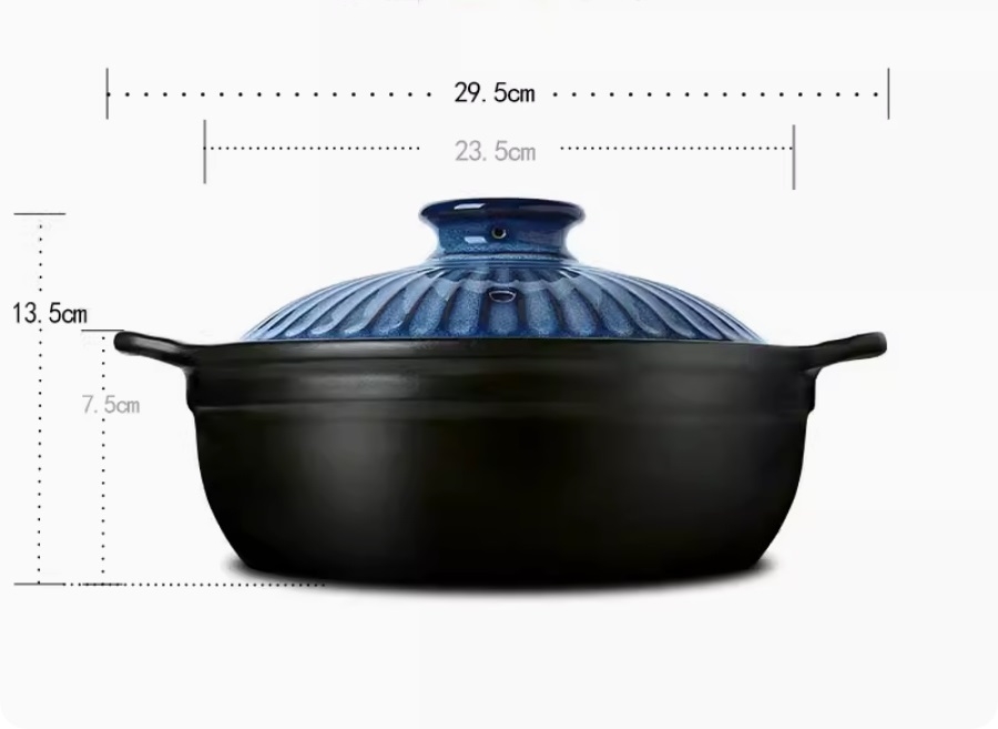 Color King Casserole with Lid Blue (1600ML) — image 2