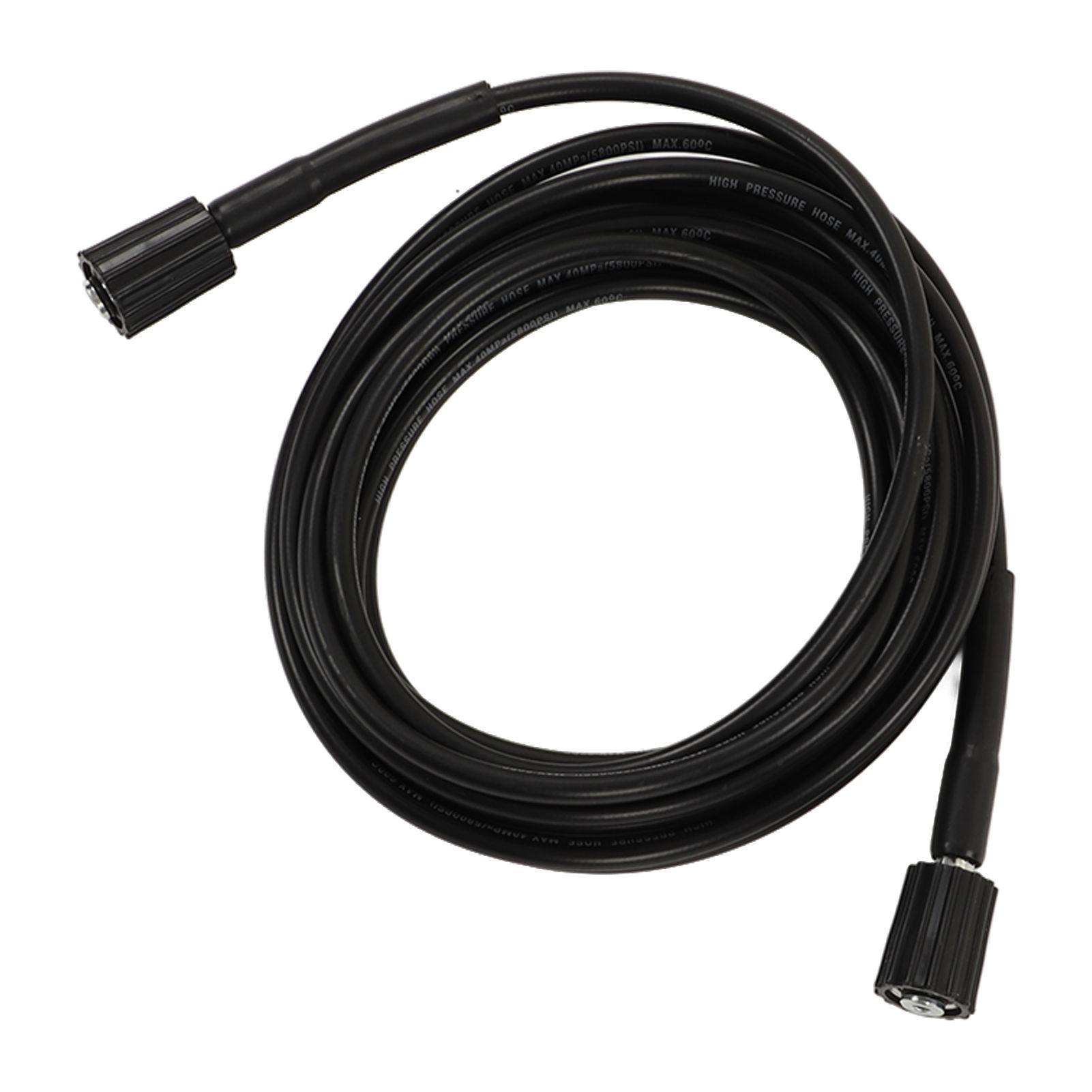 9m High Pressure Washer Hose Car Wash Hose Explosion Proof PVC Rubber Water Cleaning Extension Pipe 2 End M22 Insert 15MM โ image 2