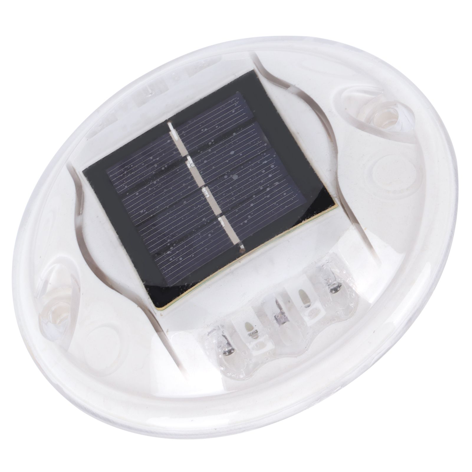 Round LED Solar Light IP68 Waterproof Induction Lamp for Garden Landscape Pathway Driveway — image 2