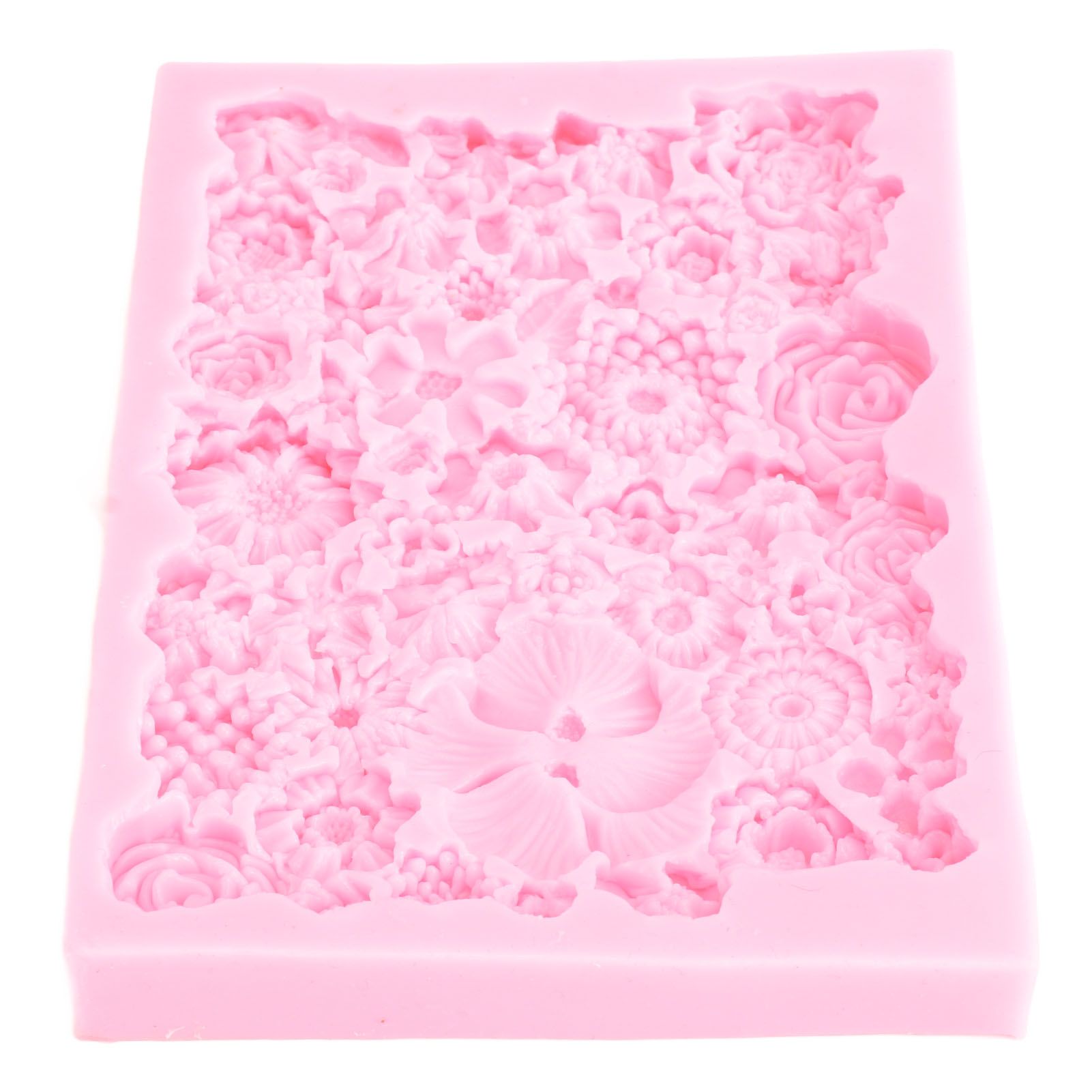 Fondant Mold Stick Proof Easy Release Odorless Silicone DIY Baking Mold for Chocolate Cake Cupcake Decoration — image 6
