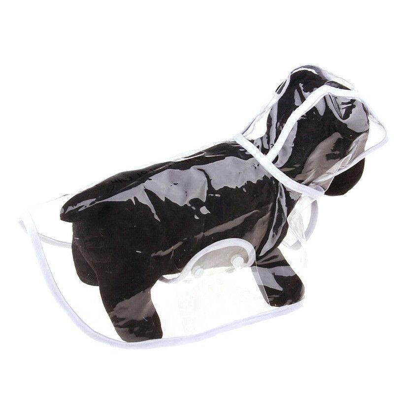 Puppy Waterproof Pet Dog Raincoat Jacket Clothes Vest Rain Coat Outdoor Hoodies White - M — image 3