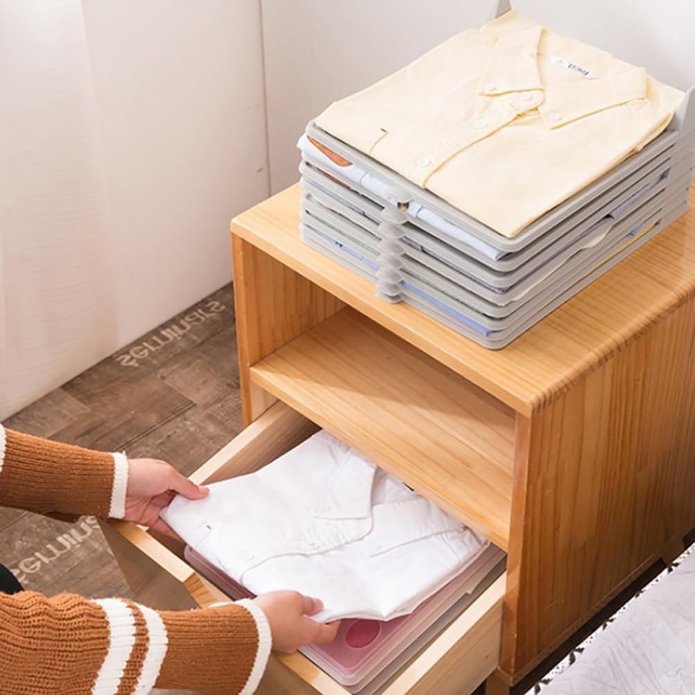 Shirt Folding Board t Shirts Clothes Folder Durable Plastic Laundry folders Folding Boards-Clothes Folder Durable Plastic — image 4