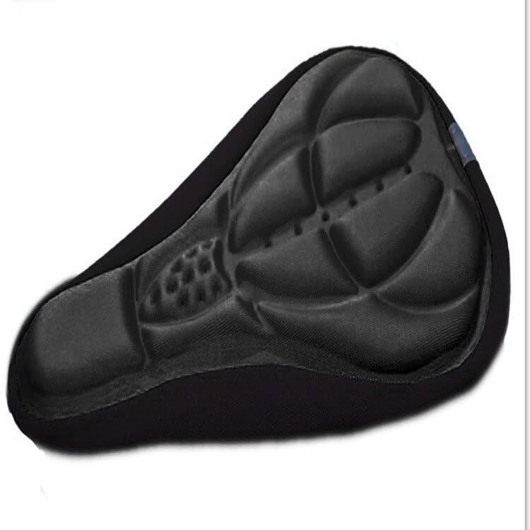 Bicycle Saddle Cover Mountain Bike 3D Cushion Cover Bicycle Cushion Bicycle Thickened Silicone Sponge Cushion Soft Saddle — image 3