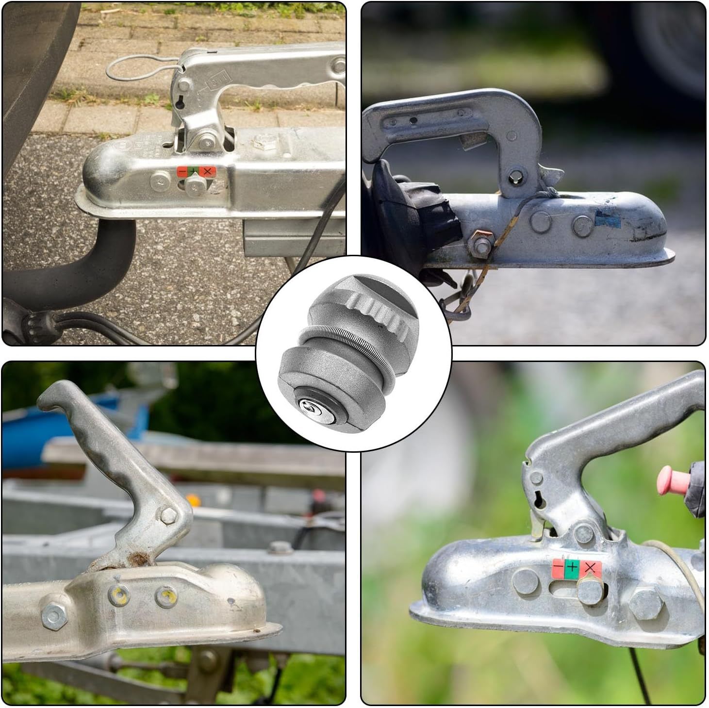 Ball Lock Trailer Lock, Trailer Hitch Coupling Tow Ball Lock Security Universal Hitchlock with Tow Hitch Lock trailer hitch lock — image 4