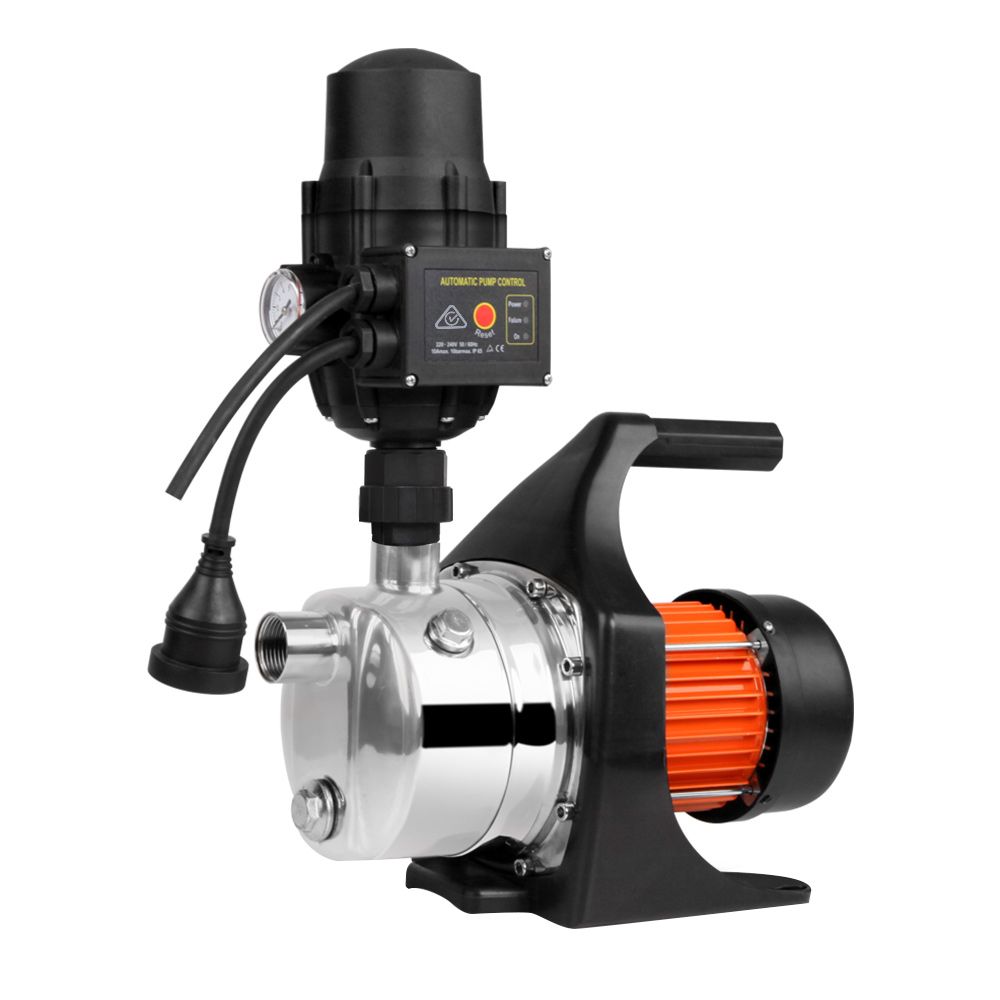 Giantz Garden Water Pump High Pressure 800W Max. Tank Rain Farm Irrigation House Black โ image 4