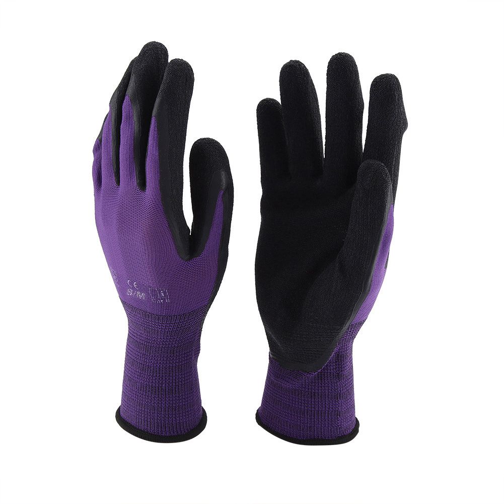 Gardening Work Labor Glove Nylon Nitrile Latex Safety Grip Wear Resistant Gloves โ image 5