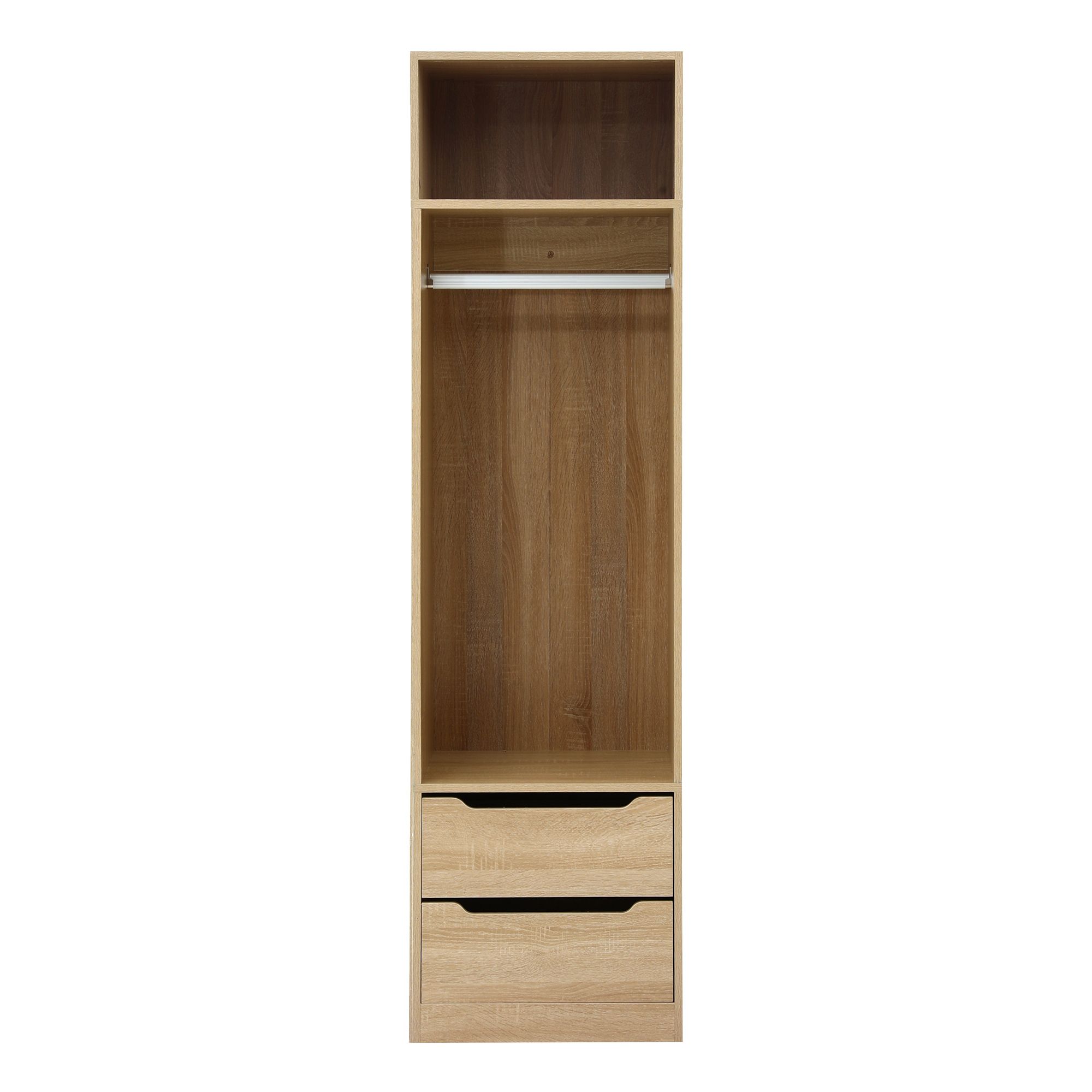 Artiss Wardrobe Clothes Closet Storage Organizer Pine — image 4