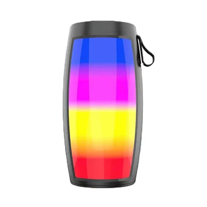 LED Lights Speaker with Powerful Bass Black — image 3