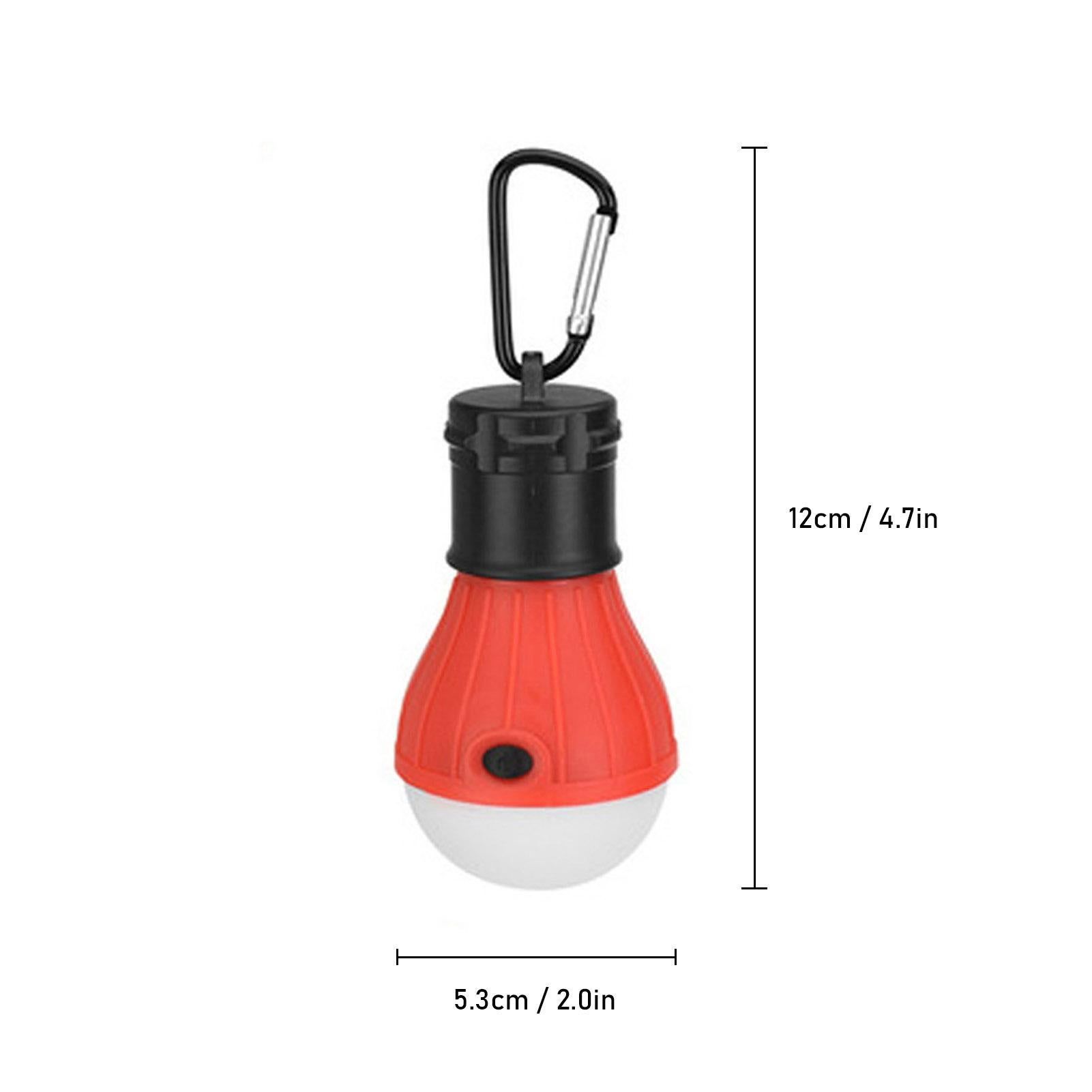 4pcs Portable LED Camping Tent Light Clip Hook Battery Powered Emergency Lamp for Hiking Fishing โ image 3
