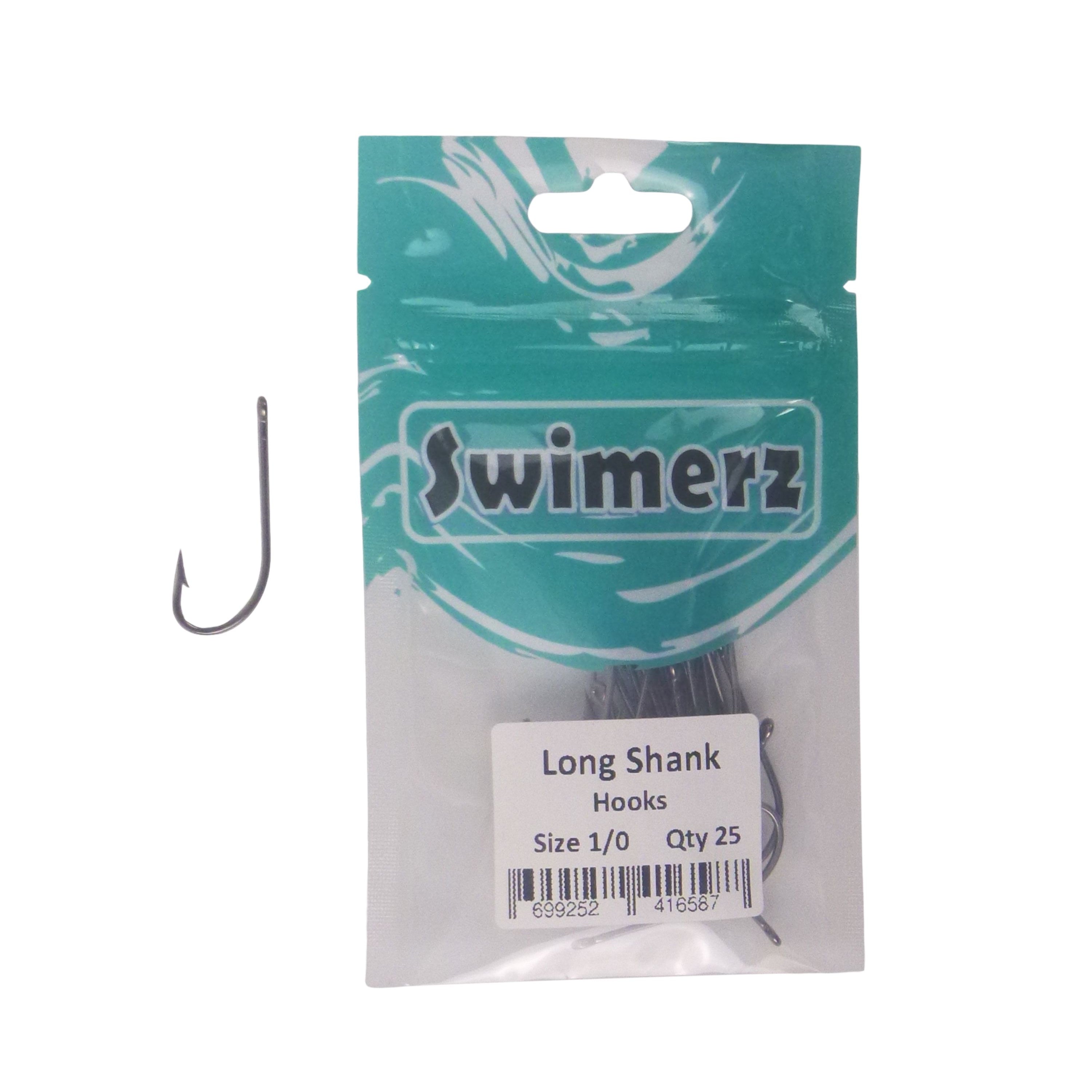 Swimerz 1/0 Long Shank Worm Hook 25 pack — image 2