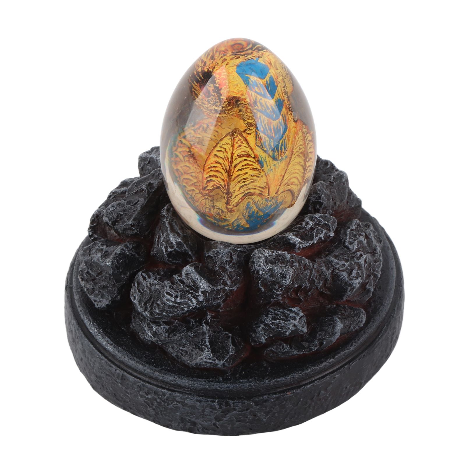 Glowing Resin Saurs Egg Home Ornaments Collections and Gifts for Friends — image 4