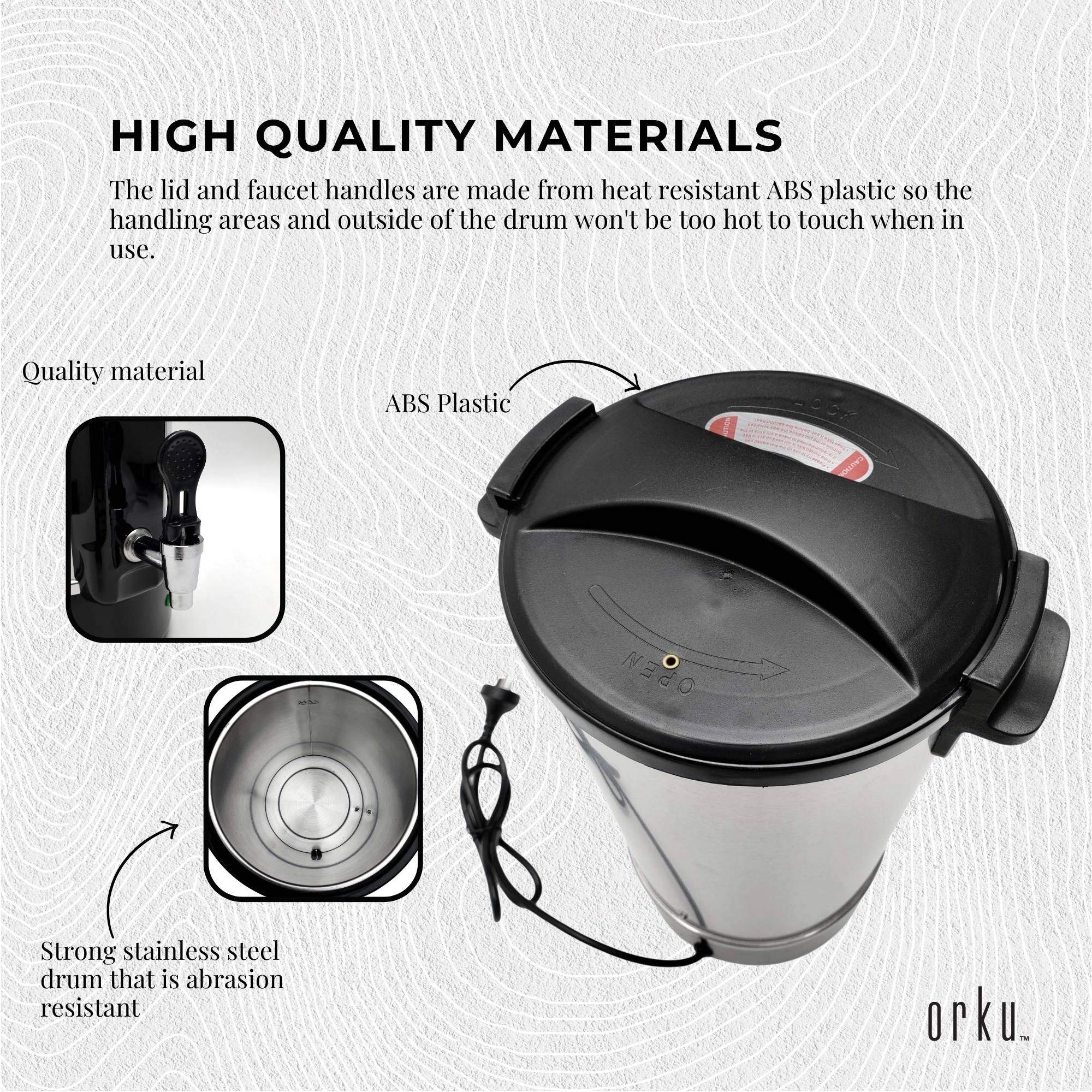 8L Orku Candle Wax Heater With Core Heating Tap - Electric Warmer Melter Pot โ image 4