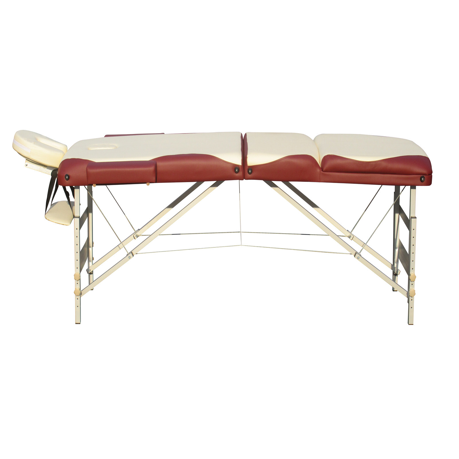 YES4HOMES 3 Fold Portable Aluminium Massage Table Massage Bed Beauty Therapy — image 3