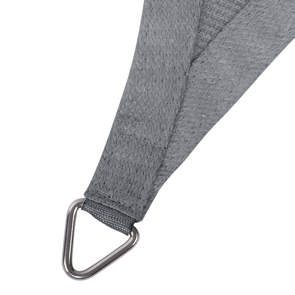 Instahut Shade Sail 6x6m Rectangle 280GSM 98% Grey Shade Cloth โ image 3