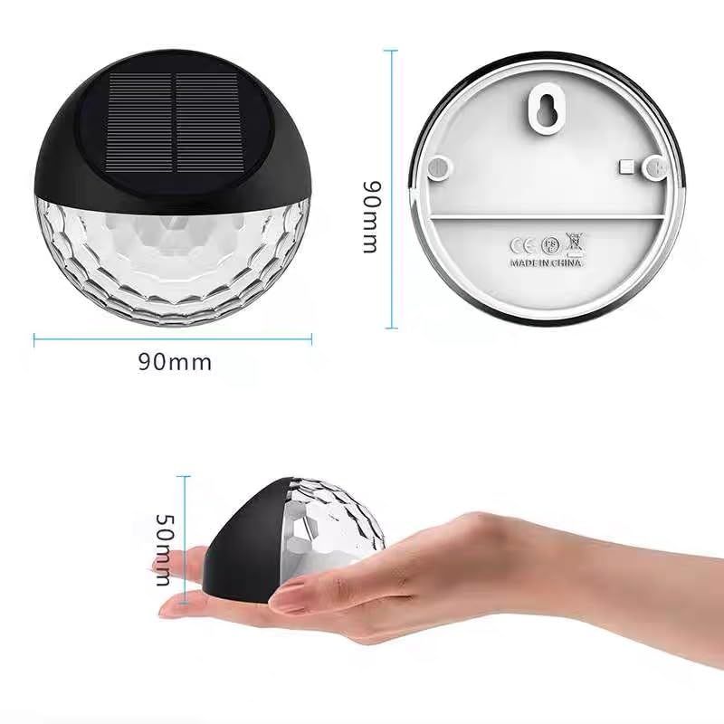 Solar Fence Lights Outdoor Deck Lights Solar Wall Lights Outdoor Waterproof Led Solar Stairway Lights Outdoor Yard Lights — image 4