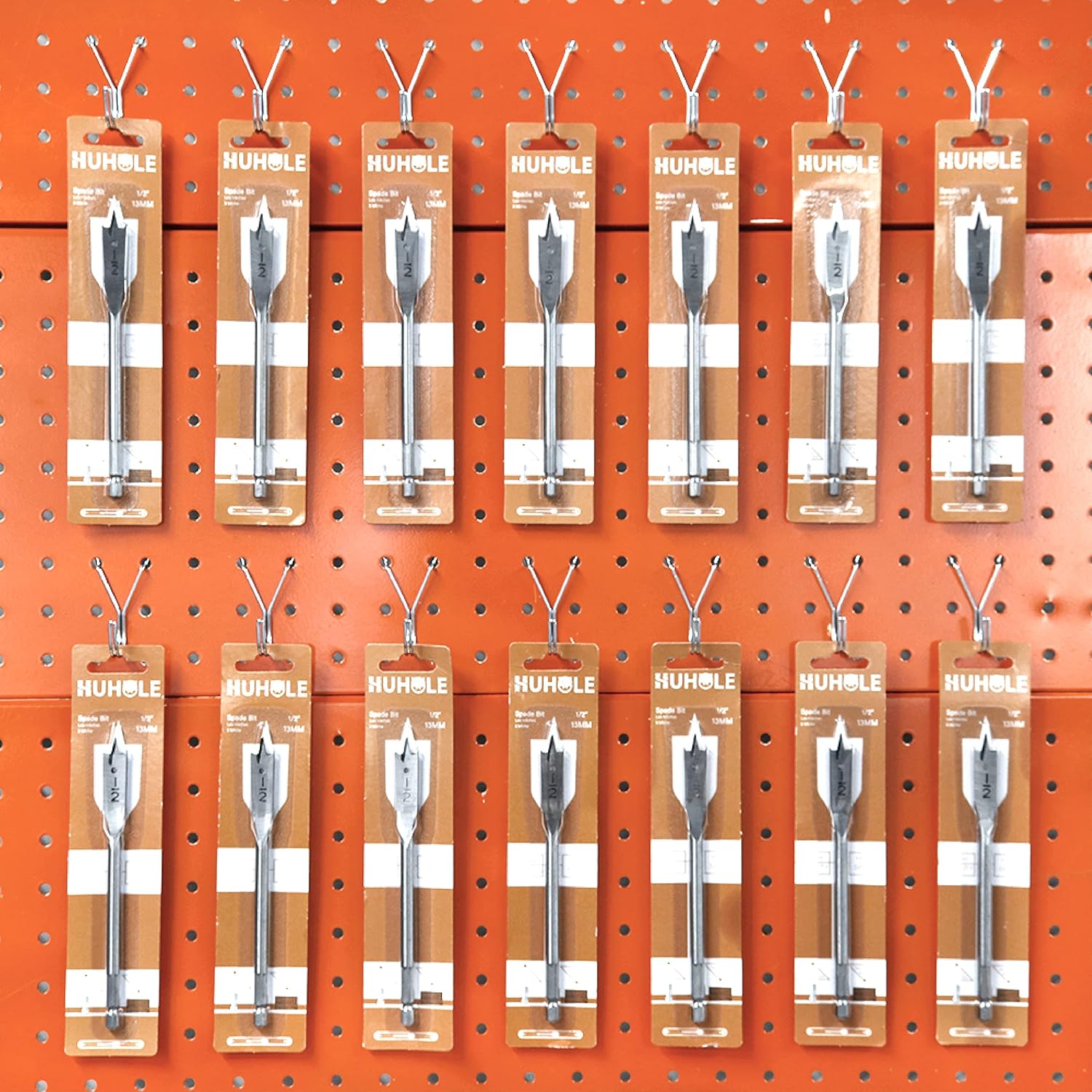 80 Pack Pegboard Hooks J-Hook – 1 Inch Silver J Hooks for Pegboard – Heavy Duty Peg Board Hooks for Hanging Jewelry, Keys, Retail Items & Small Tools – Fits — image 6