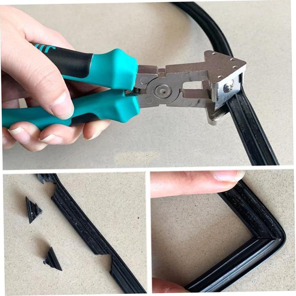 90 Degree Tape Edge Angle Scissors Cutter Trunking Shears 90 Degree Rubber Strip Scissors for Windows Seal Strip — image 2