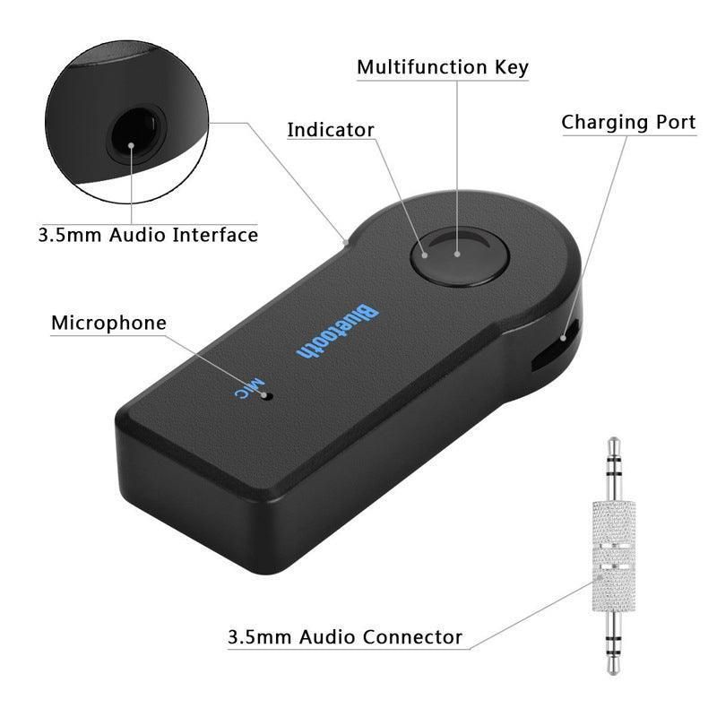 New 1Pc Wireless Bluetooth To Aux 3.5Mm Audio Stereo Car Music Receiver Au Stock โ image 6