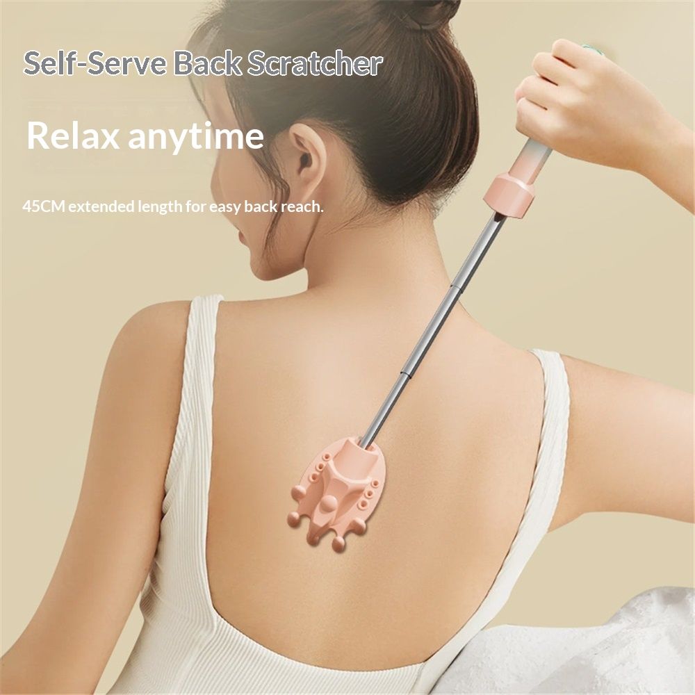 Electric Back Scratcher, Rechargeable Itch Relief Tool Lightweight Body Massage Device for Home Travel — image 3