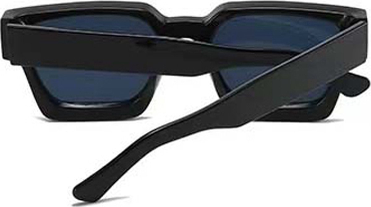 Lunettes de soleil carrées - Lunettes de soleil pour femmes - Lunettes Festival - Lunettes Rave - Lunettes - Monture épaisse - Black — image 5