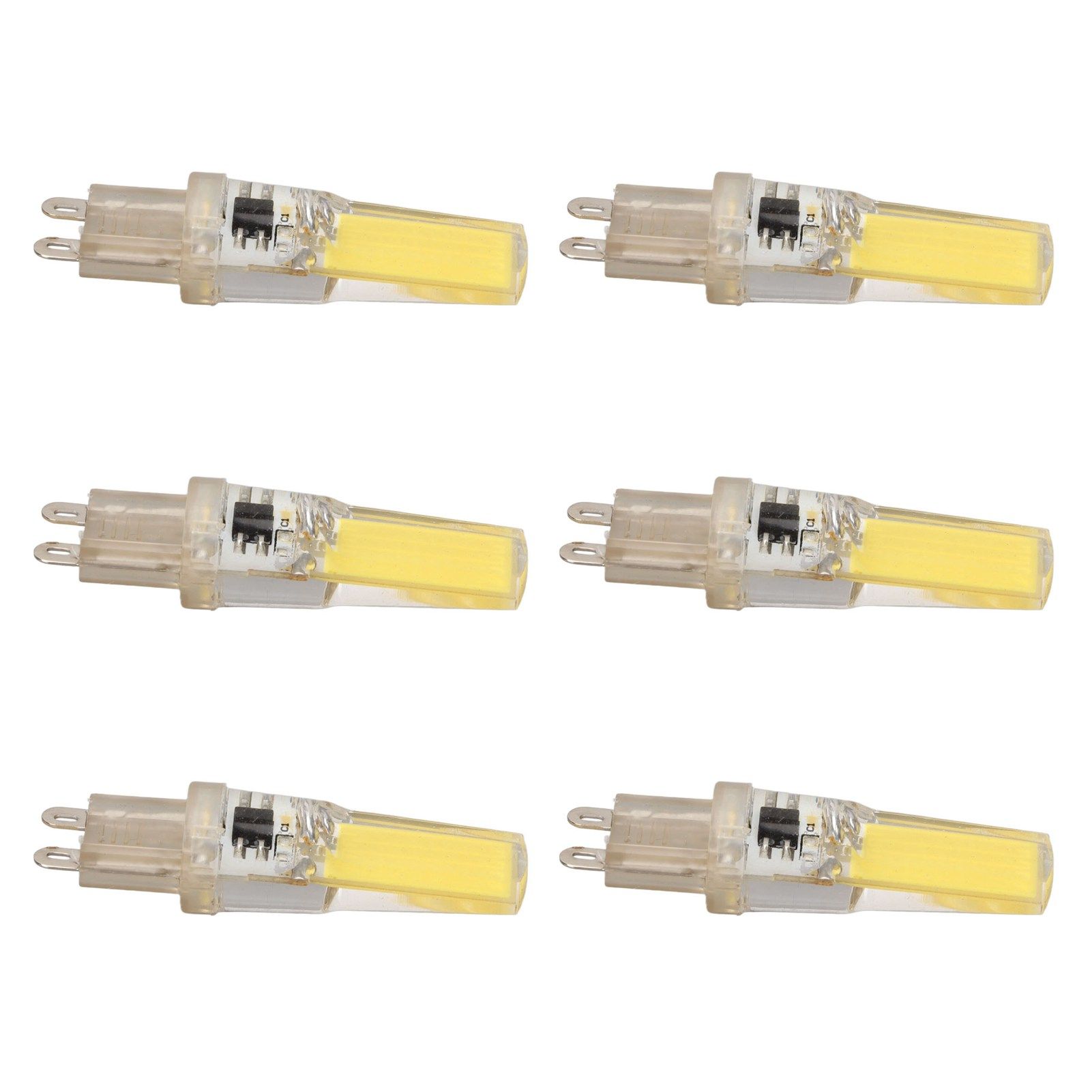 6pcs G9 LED Light Bulb COB Dimmable Professional G9 LED Bulb Replacement for Wall Lamps Table Lamps 220V White Light โ image 2