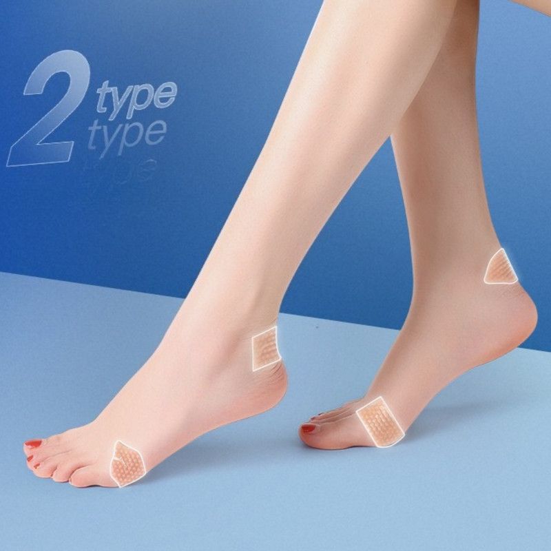 Silicone Gel Invisible Anti-Blister Stickers, Heel Anti-Wear Pads, Multi-Purpose Foot Anti-Friction Tape—Rectangular — image 5