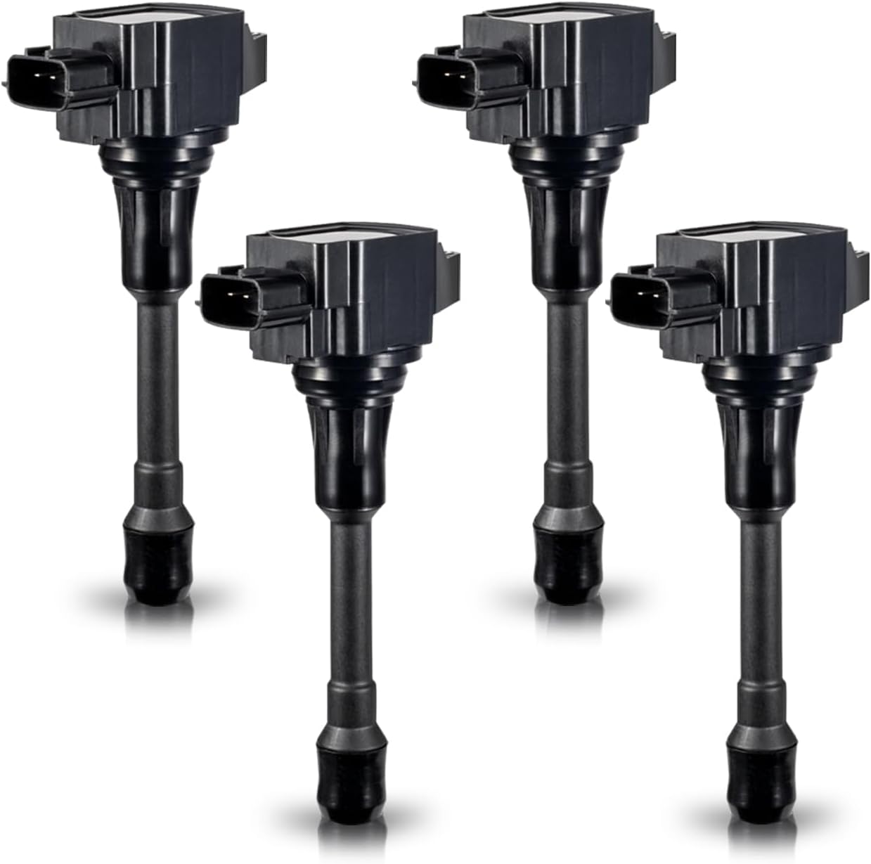 Set of 4 Ignition Coil Pack 2007 2008 2009 2010 2011 2012 Compatible with Nissan Altima Versa Sentra Cube Rogue Frontier 2013 2014 2015 Infiniti M56 FX50 QX60
