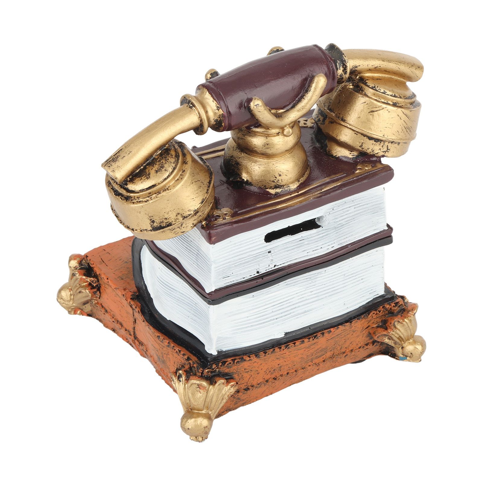 Retro Decorative Phone Model Resin Vintage Telephone Decor for Film Shooting Bar Table Decoration โ image 3