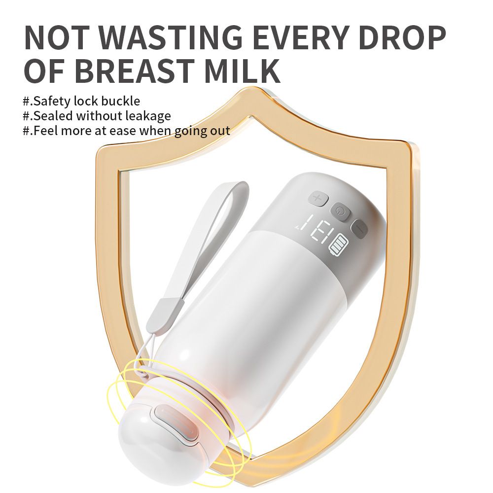 Green Portable Constant Temperature Electric Water Cup 450ml 100W Rechargeable Baby Formula Maker with 316 Stainless Steel โ image 4