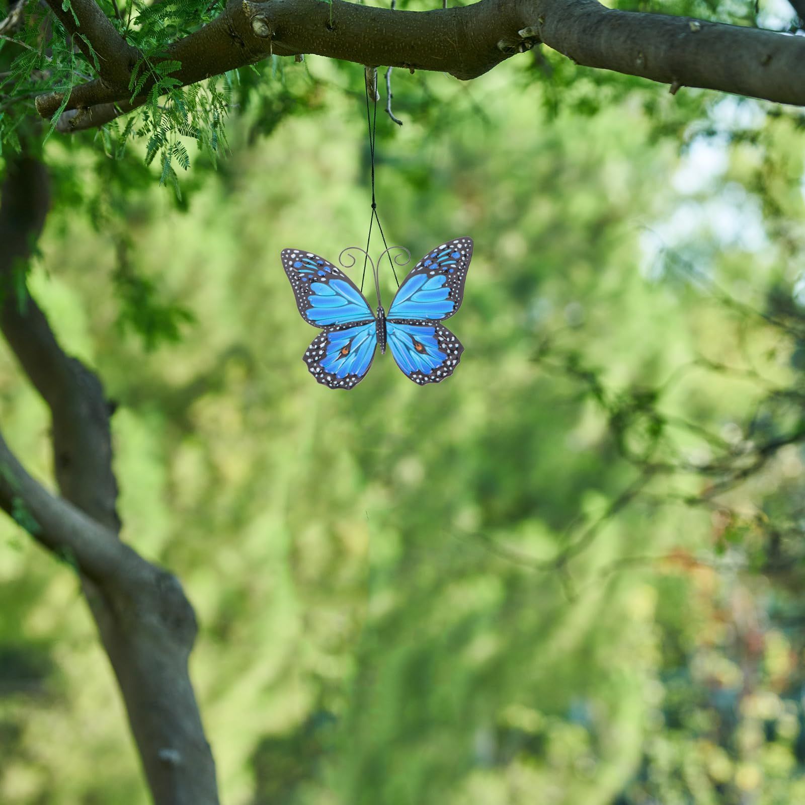 Metal Butterfly Wall Art Inspirational Wall Decor Sculpture Hanging Butterflies Wall Sculpture Hanging Decor for Indoor โ image 5