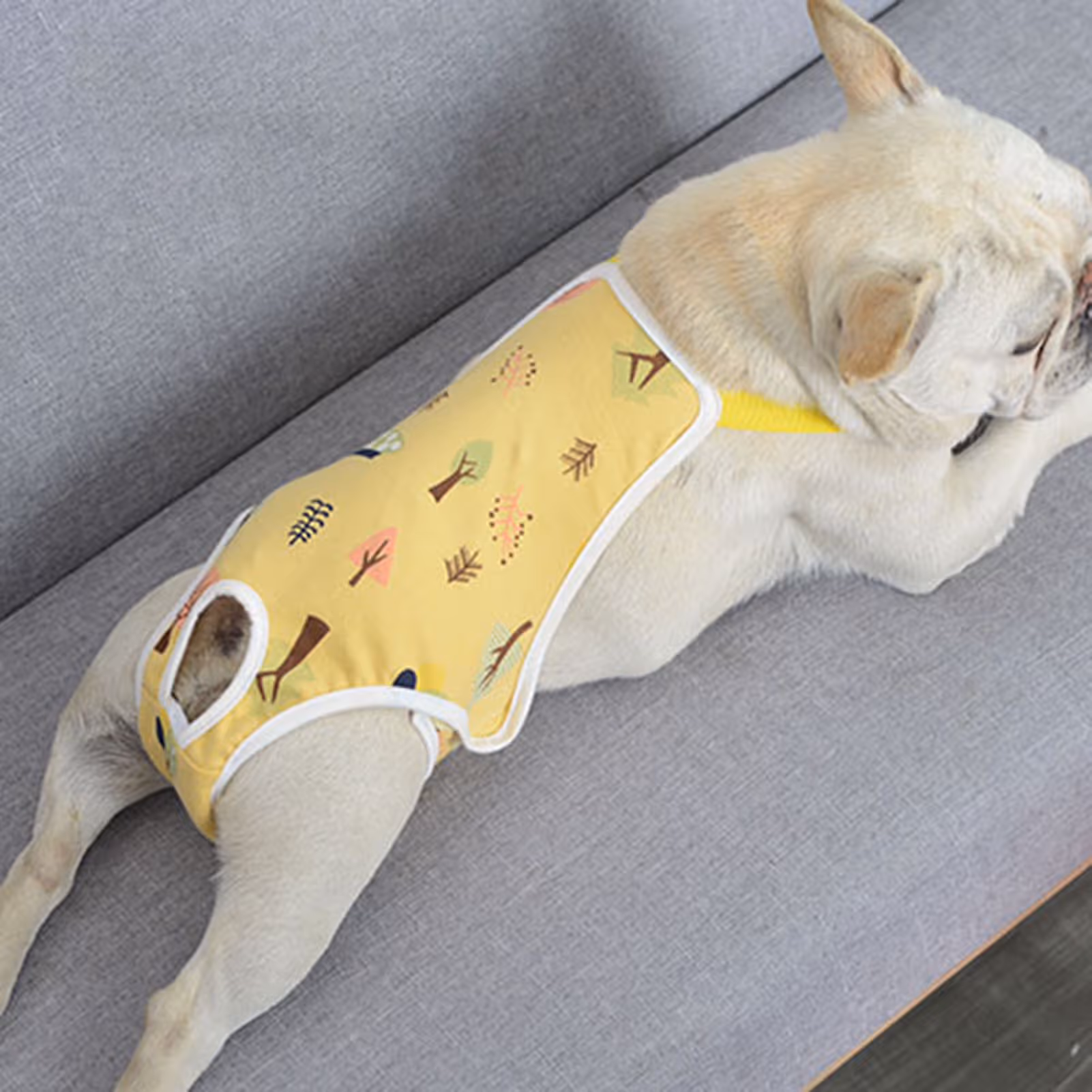 Pet Sanitary Pants Adjustable Band Menstruation Shorts Washable Dog Diaper Pet Physiological Pants for Indoor L Pink โ image 4